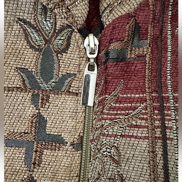 Dressbarn Womens Full Zip Fall Colors Corduroy Jacket size Medium - Picture 4 of 8